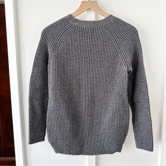 MARINE LAYER grey Delaney Raglan Sweater - Picture 3 of 10